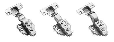 Nickel-plated G95 soft-close concealed cabinet hinges